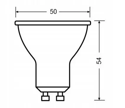 Żarówka LED Osram  GU10 4,5W 4000K