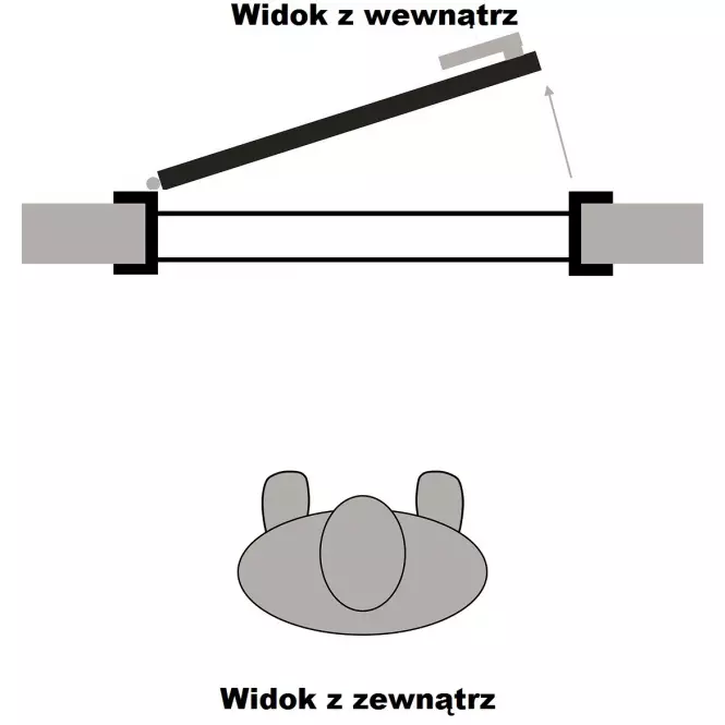 Drzwi wewnętrzne wejściowe BASTION 80P STD-01 Halifax tabak