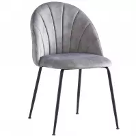 Krzesło Elle TC-2074 szare