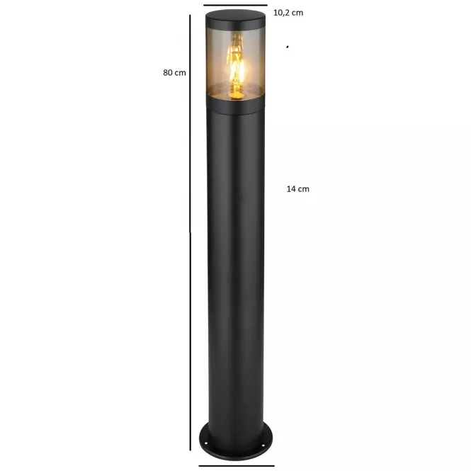 Lampa Xeloo 32016BS 60W Czarny LS1