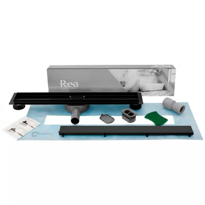 Odwodnienie Liniowe Rea Neo&Pure Pro czarny 800
