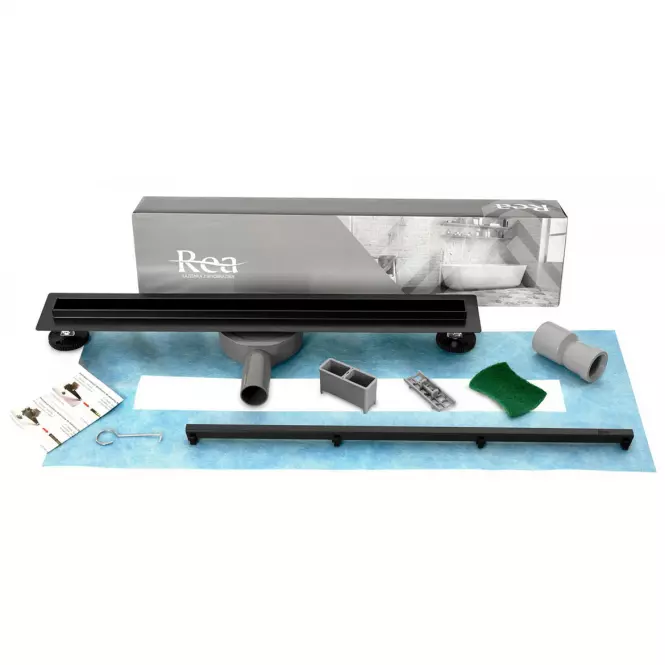 Odwodnienie liniowe Rea G8900 Neo Slim Pro 600 czarny