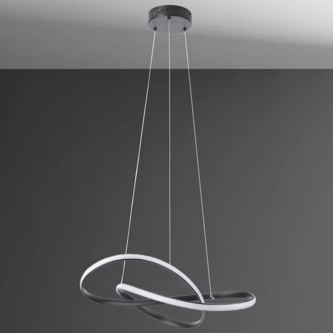 Lampa ORBIT BLACK AH-ORLED28BL LED LW1