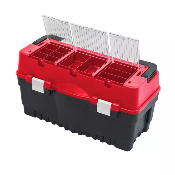 Skrzynka Narzędziowa Formula S700 Carbo Czerwona 595x328x289mm