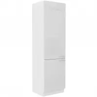 Szafka Kuchenna Lara 60dk-210 2f Bb Mdf Biały Połysk