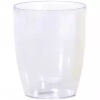 Doniczka Coubi biała transparentna DUOW130P CPNP