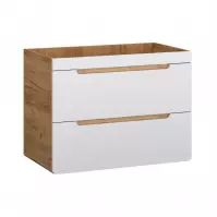 Szafka Bronx 80 dąb craft-biały
