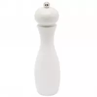Młynek ręczny do pieprzu biały 18cm pvc box