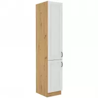 Szafka kuchenna Stilo biała mat/artisan 40DK-210 2F