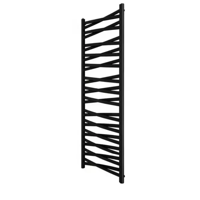 Grzejnik łazienkowy Łezka 3D Ł3DX 28/40 czarny 1580x440
