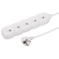 Przedłużacz listwowy 5G 3x1 z/u 3m 34530 biały