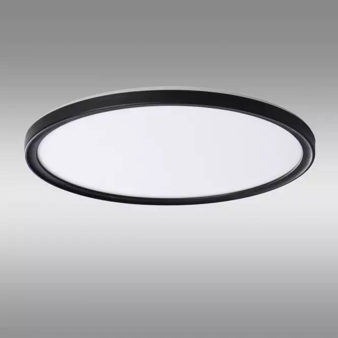 King Berry Plafon LED czarny okrągły 18,5W