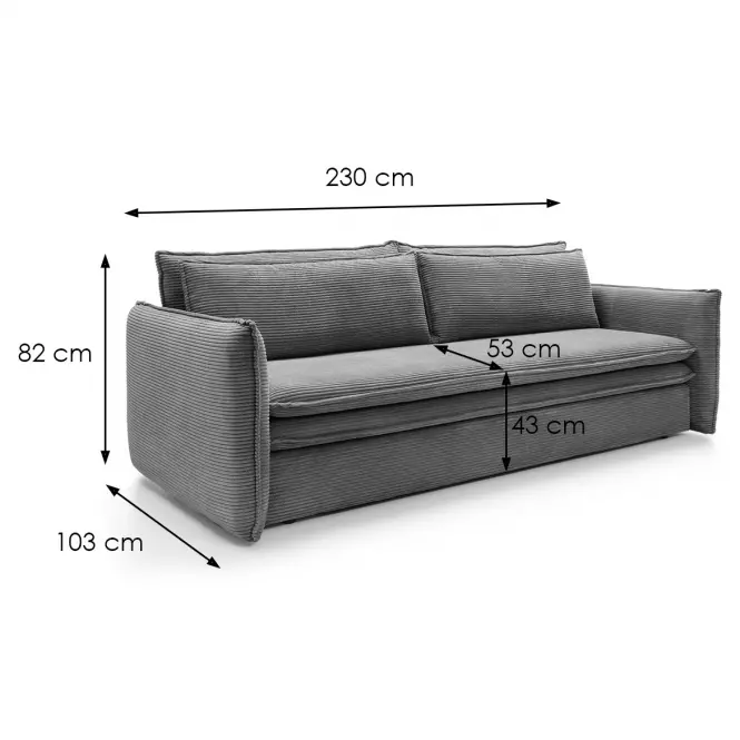 Sofa Tilia Slim Poso 22
