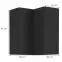 Szafka kuchenna Siena czarny matowy 60x60 Gn-90 1f (90°),2