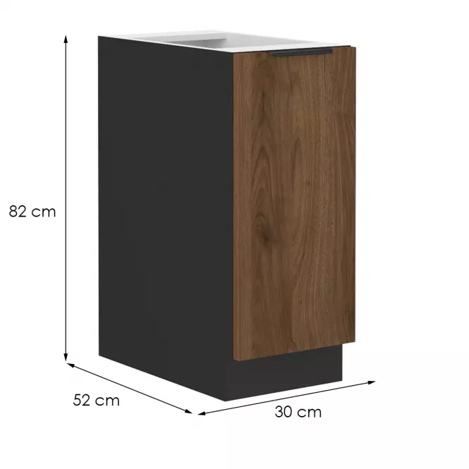 Szafka kuchenna Monza orzech okapi 30d Cargo bb,2