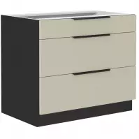 Szafka kuchenna Arona cashmere 80d 3s bb