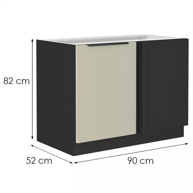 Szafka kuchenna Arona cashmere 105 Nd 1f bb,2