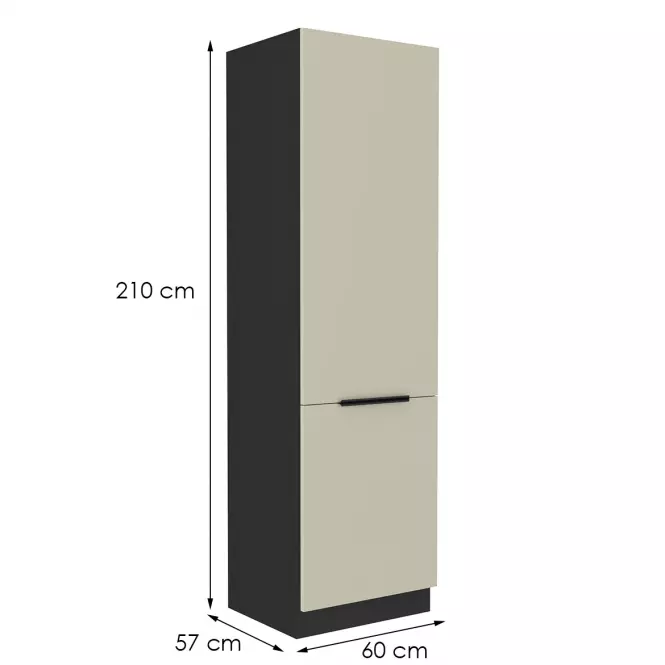 Szafka kuchenna Arona cashmere 60lo-210 2f,2