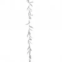 Plastikowa girlanda srebrna 180 cm 192028