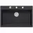 Zlew Mario 110 granit czarny 750490x240