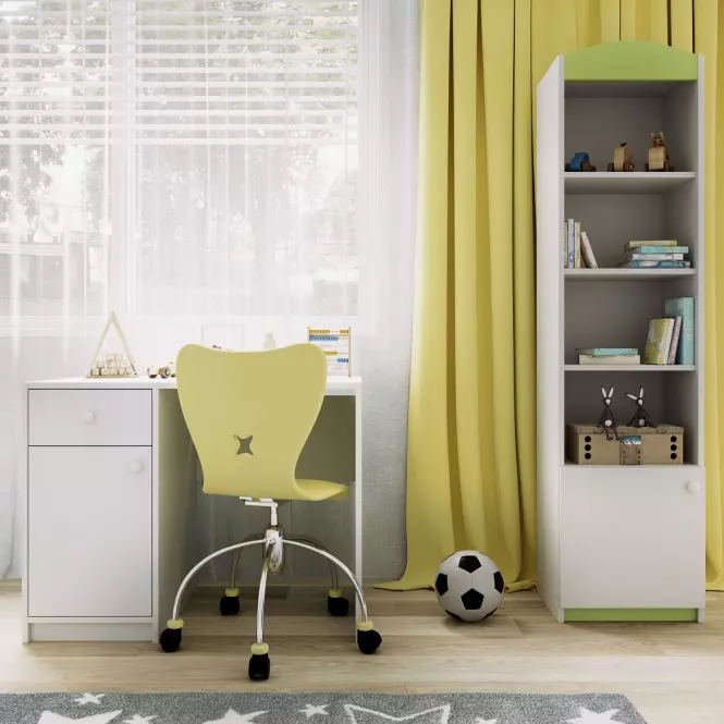 Regał Pojedyńczy Babydreams Zielony