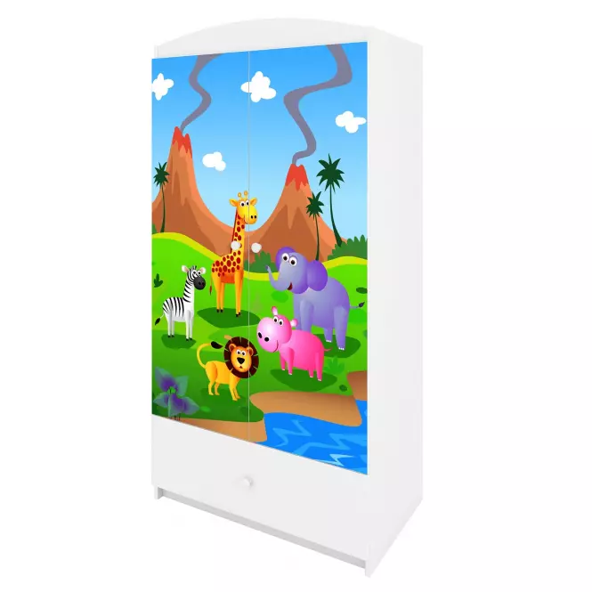 Szafa Babydreams Biały – Safari