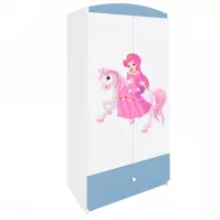 Szafa Babydreams Niebieski – Księżniczka 1