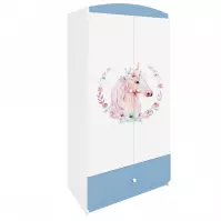 Szafa Babydreams Niebieski – Konik
