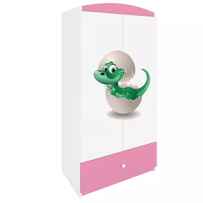 Szafa Babydreams Różowy – Dino