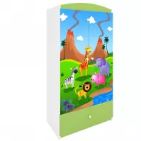 Szafa Babydreams Zielony – Safari