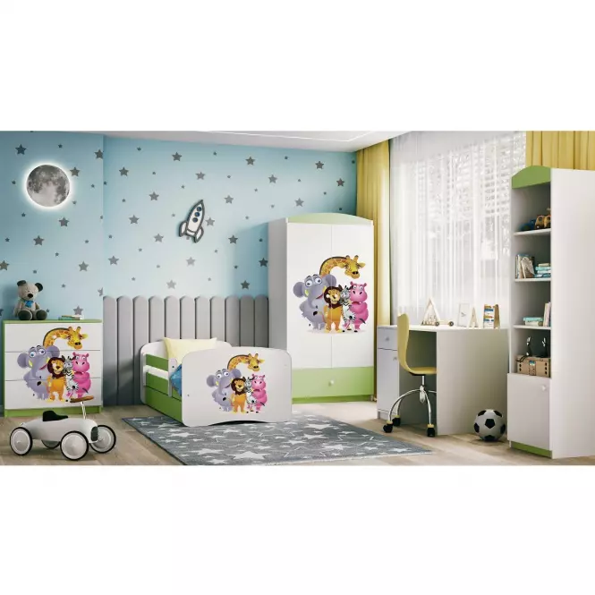 Szafa Babydreams Zielony – Zoo,7