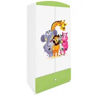 Szafa Babydreams Zielony – Zoo