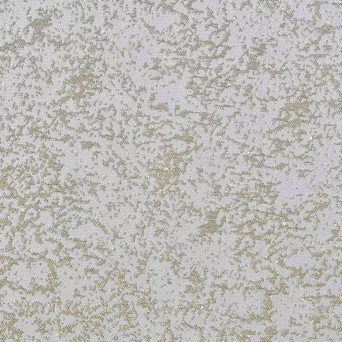 Obrus Glitter złota nić biały 140x200 cm