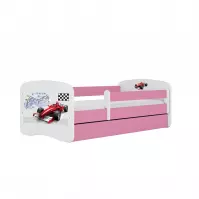 Łóżko Dziecięce Babydreams+Sz+M Różowe 70x140 Formuła