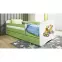 Łóżko Dziecięce Babydreams+Sz+M Zielone 70x140 Koparka,5