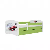 Łóżko Dziecięce Babydreams+Sz+M Zielone 80x180 Formuła
