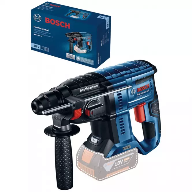 Bosch Professional Młot Udarowo-obrotowy Bezszczotkowy 18V Solo GBH 180-LI