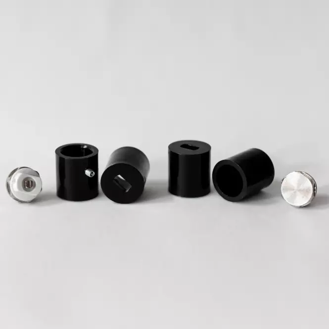 Grzejnik łazienkowy KP Drabinka 70/30 czarny