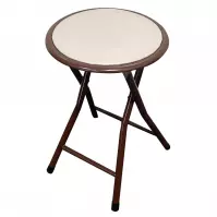 Taboret składany Dr-9-702 Mateo 8265 Brąz/Beż