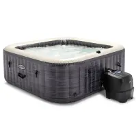 Basen z hydromasażem SPA 196x196x71 cm SQUARE 28452
