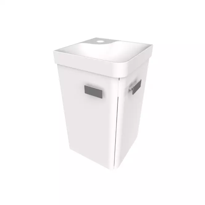 Zestaw narożny Roner 30cm 2D biały