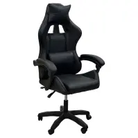 Fotel gamingowy Erast 8682 czarny