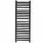 Grzejnik łazienkowy Łezka  ŁP 22/50 czarny 1205x540
