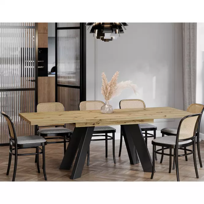 Stół rozkładany Como-210 dąb artisan