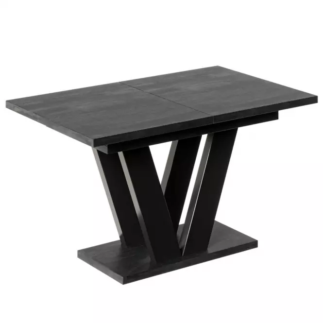 Stół rozkładany Lara-210 beton ciemny