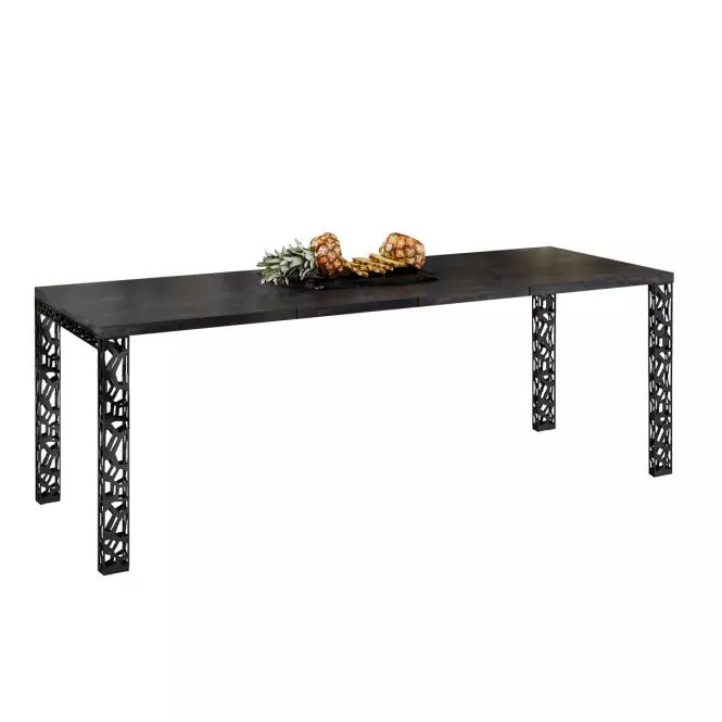 Stół rozkładany Matio-265 beton ciemny