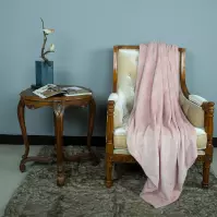 Koc ELINA 130x170 cm różowy