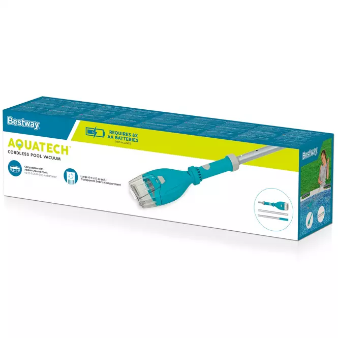 Bezprzewodowy odkurzacz basenowy Aquatech 58770