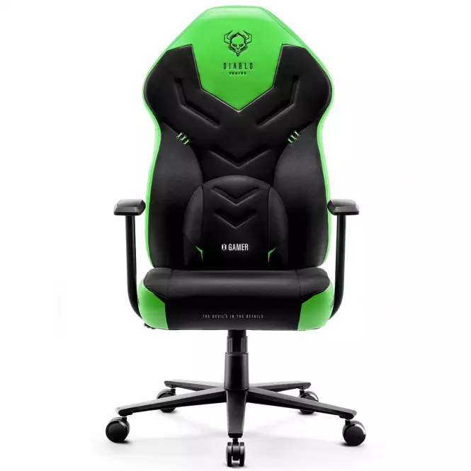 Fotel Gamingowy Dziecięcy Diablo X-Gamer 2.0 Green Emerald