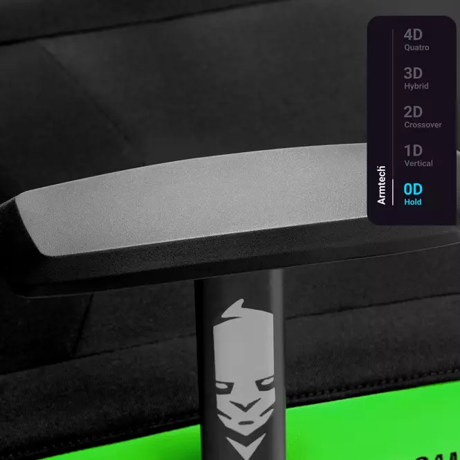 Fotel Gamingowy Dziecięcy Diablo X-Gamer 2.0 Green Emerald